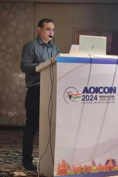 Presentation of Microtia in National Conference In Banglore